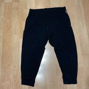 Black womens Victoria secret sweatpants